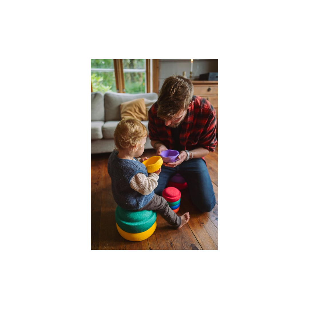 stapelstein® | original | set 6 rainbow classic stapelstein® | original | set 6 rainbow classic