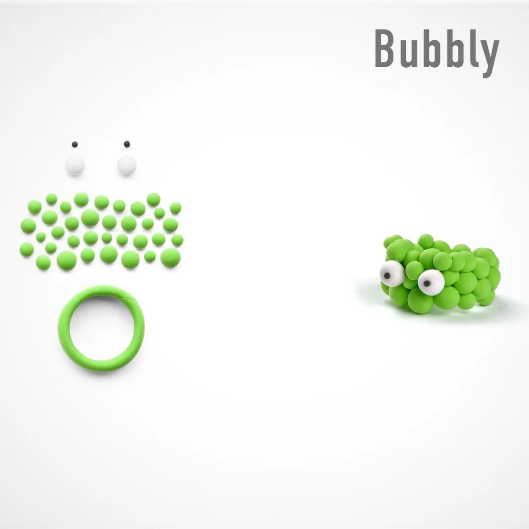 heyclay – bijoux alien rings – 3 potjes heyclay – bijoux alien rings – 3 potjes