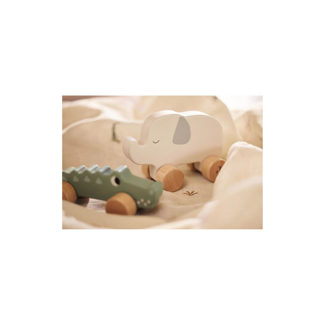 jollein houten krokodil op wielen jollein houten krokodil op wielen