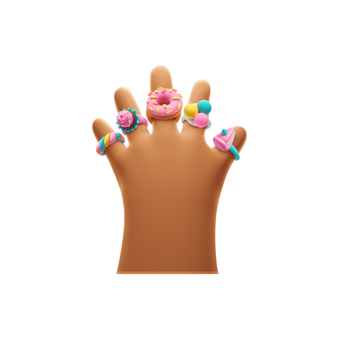 heyclay – bijoux snoepjes – 3 potjes heyclay – bijoux snoepjes – 3 potjes