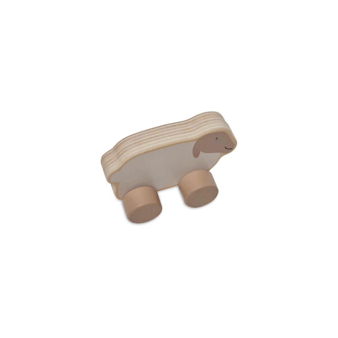 jollein houten schaap op wielen jollein houten schaap op wielen