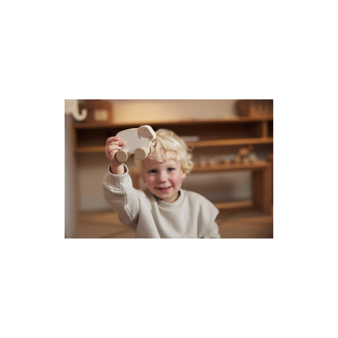 jollein houten schaap op wielen jollein houten schaap op wielen