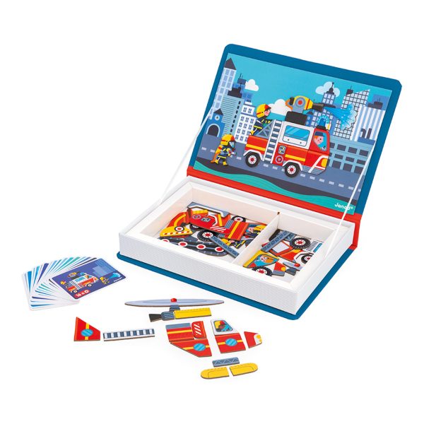 janod magnetibook – verkleedfeest jongens