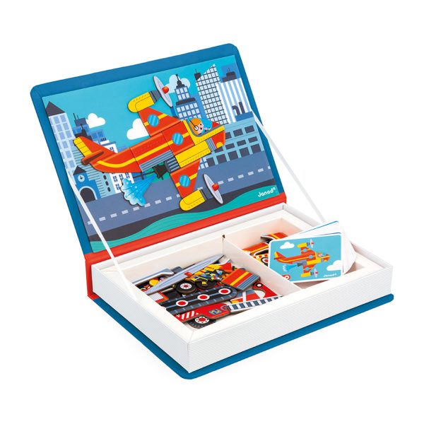 janod magnetibook – verkleedfeest jongens