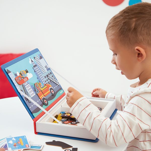 janod magnetibook – verkleedfeest jongens