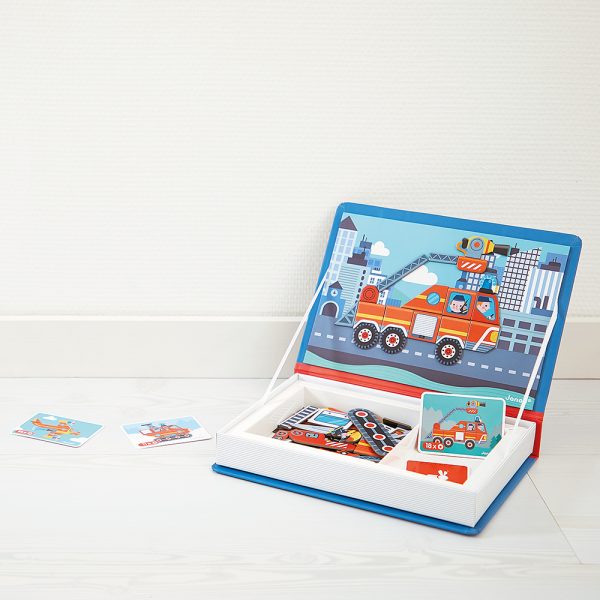 janod magnetibook – verkleedfeest jongens