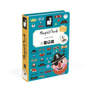 janod magnetibook – gekke gezichten