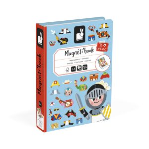janod magnetibook – verkleedfeest jongens
