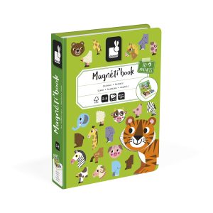 janod magnetibook – dieren - magnetisch - dieren - boerderijdieren - wilde dieren