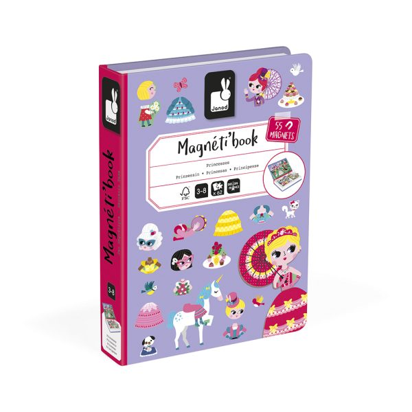 janod magnetibook – prinsessen