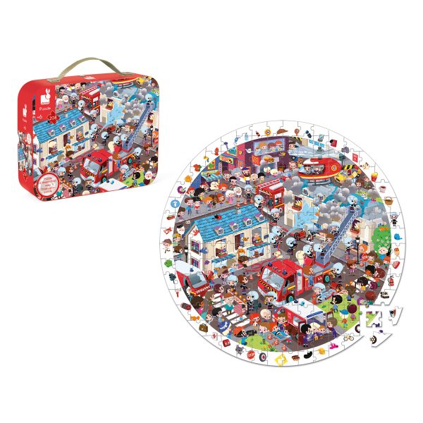 zoekpuzzel brandweer