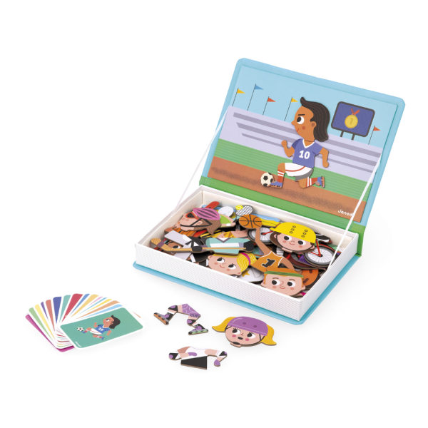 janod magnetibook – sporten