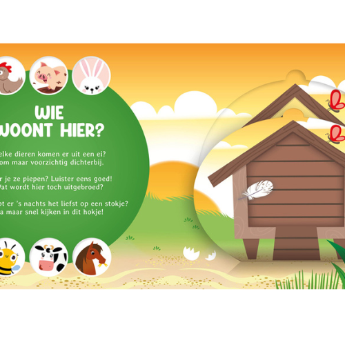 wie woont hier? op de boerderij wie woont hier? op de boerderij