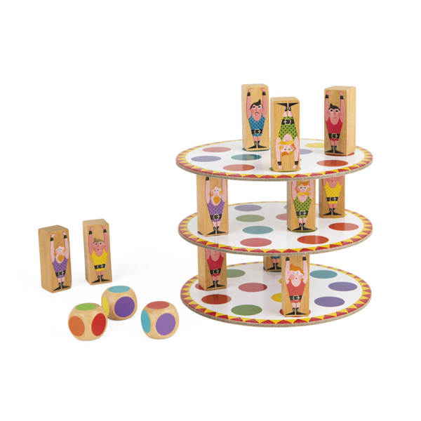 janod spel – acrobaten toren