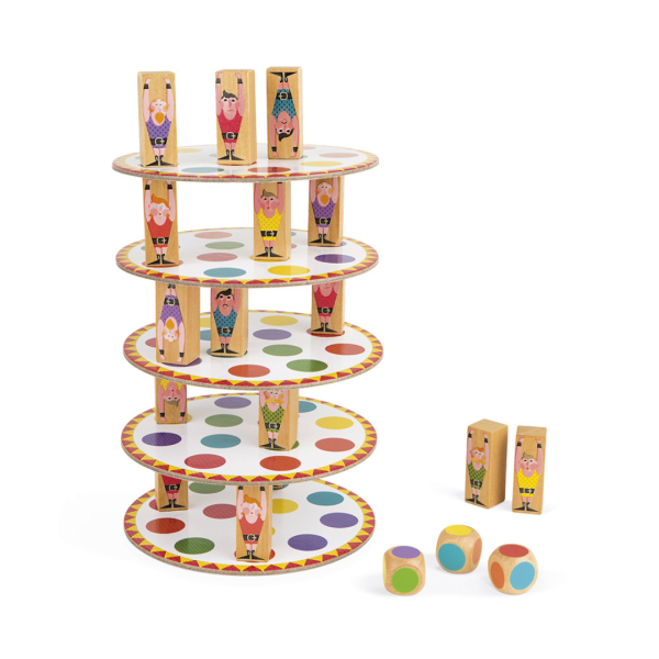 janod spel – acrobaten toren