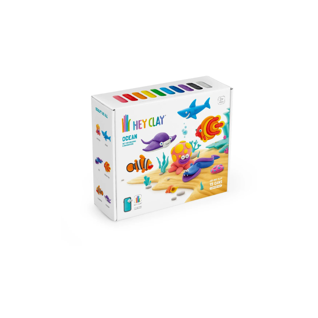 heyclay – oceaan – 15 potjes heyclay – oceaan – 15 potjes