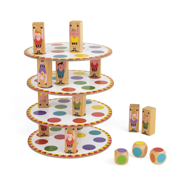 janod spel – acrobaten toren