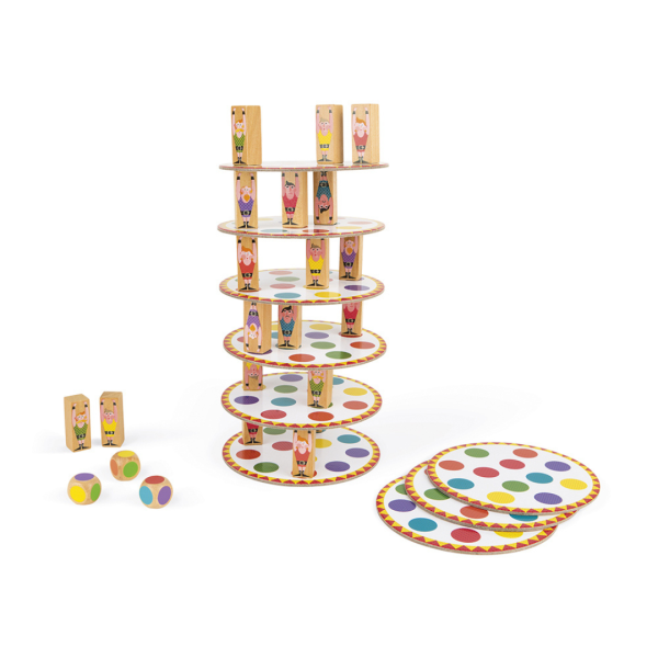 janod spel – acrobaten toren