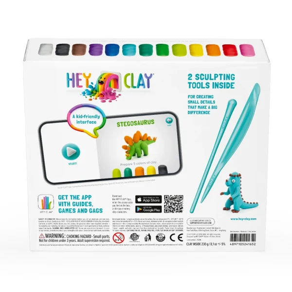 heyclay – dinos – 15 potjes