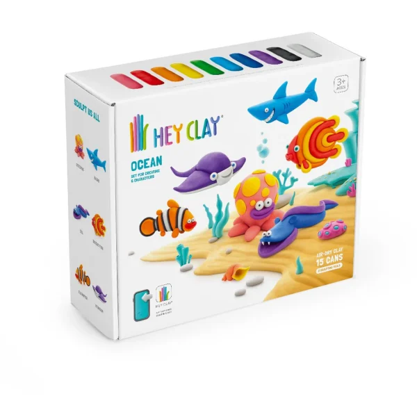 heyclay – oceaan – 15 potjes