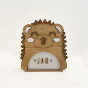 houten lampje konijn (kopie)