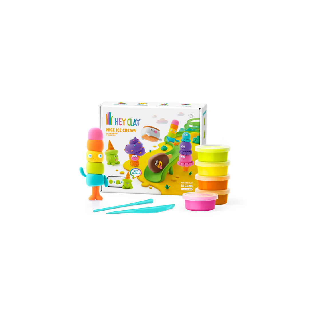 heyclay – birds toucan – 3 potjes heyclay – birds toucan – 3 potjes