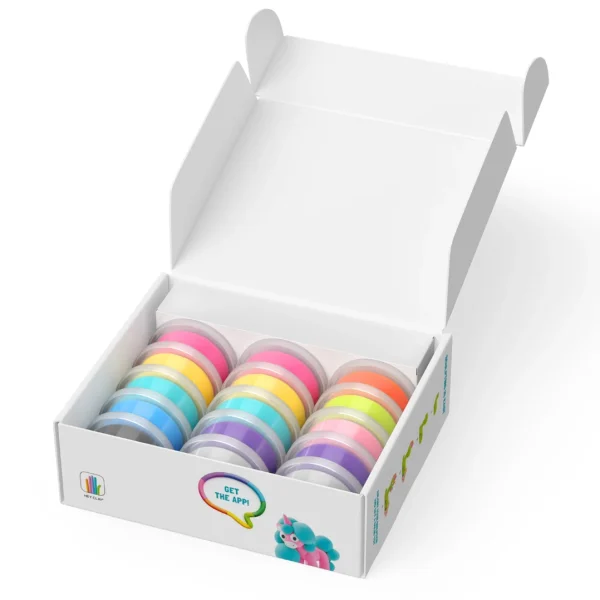 heyclay – rainbow unicorn – 15 potjes