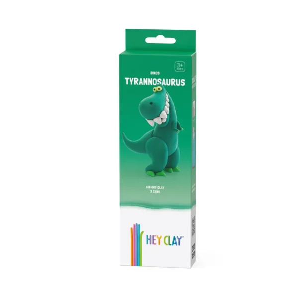 heyclay – tyrannosaurus – 3 potjes