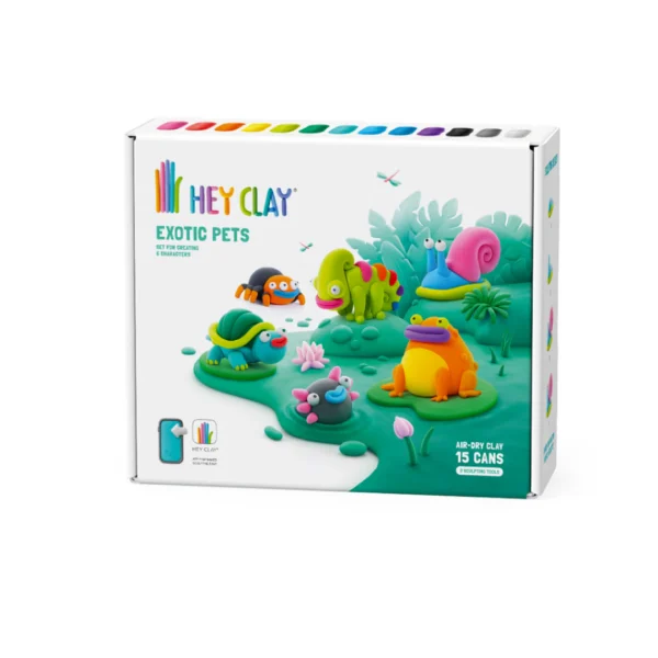 heyclay – exotische huisdieren– 15 potjes