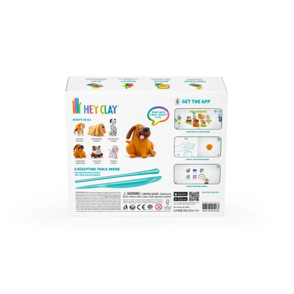 heyclay – dog buddies – 15 potjes