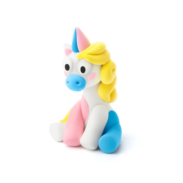 heyclay – rainbow unicorn lighty – 3 potjes