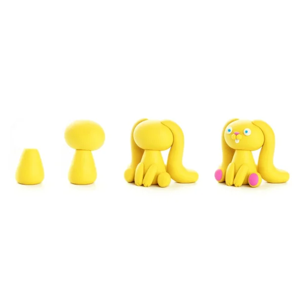heyclay – birds toucan – 3 potjes