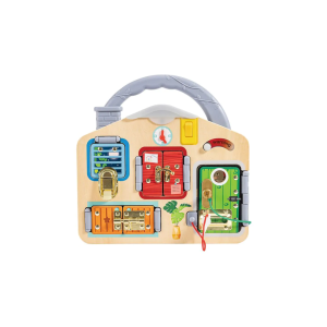 hape lock en leer speelbord