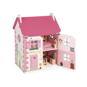 janod – poppenhuis modemoiselle - houten speelgoed